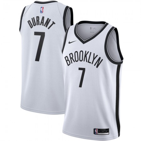 Camiseta Hombre NBA Brooklyn Nets Kevin Durant 7 2020-21 Nike Association Edition Swingman
